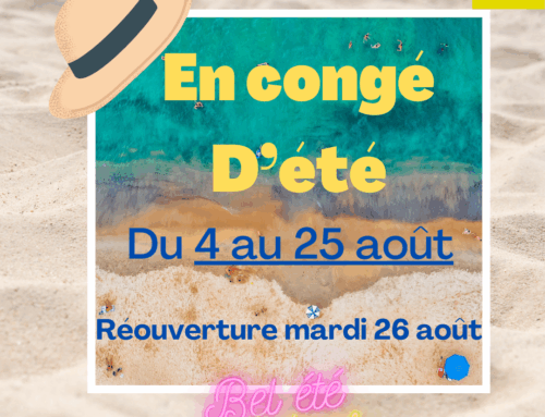 CONGÉ D’ÉTÉ 2025